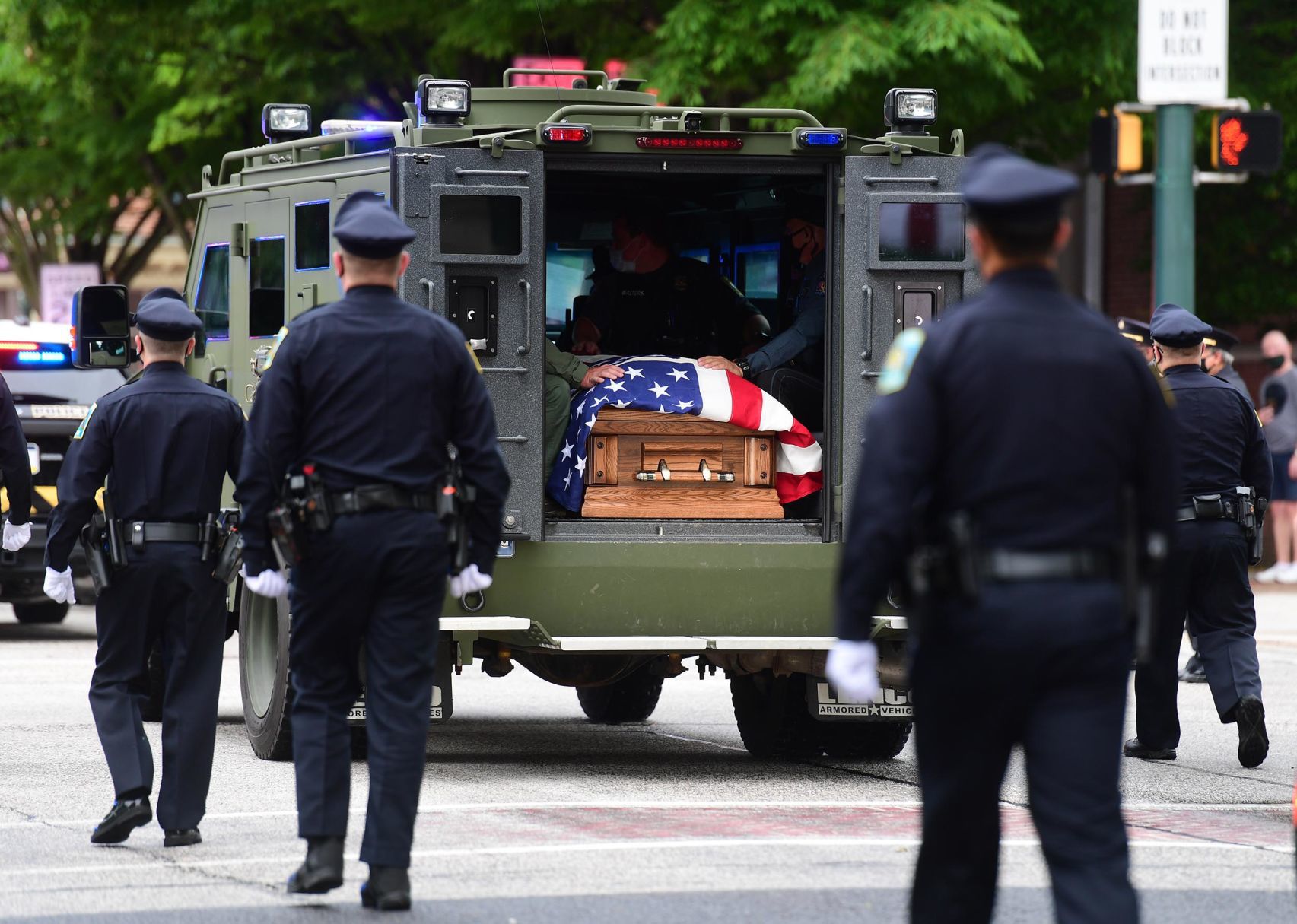 Corporal Tim Groller Ceremonial Motorcade 16.JPG